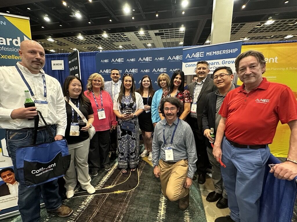 AACE exhibit booth